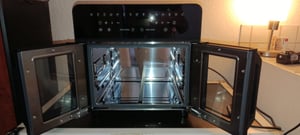 Heißluftfritteuse AF-625A Heißluftfritteuse 6.5L Airfryer, 80 - 200 °C, 1700W, Timer, digitales Display, 8 Kochprogramme, schwarz Kunden-Foto 13