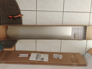 XMTECH 30 m kovové pozinkované ohraničenie záhonov ohraničenie záhonov okraj na kosenie palisáda 30 kusov 100 x 18 cm (dĺžka x výška) okraj trávnika, mreža Fotografia od zákazníka č. 1