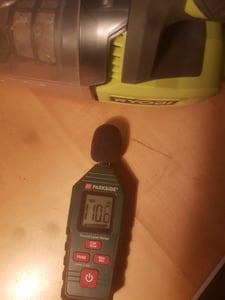 Ryobi RHV18-0 aspirapolvere a batteria 18V ONE+ 1100lt/min 60ml 26 IOW (solo custodia) Foto del cliente 1