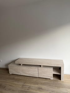 Skye Decor, Beliz - Travertin, TV skříňky, travertin, 192 x 53 x 37 cm Fotografie od zákazníka č. 1