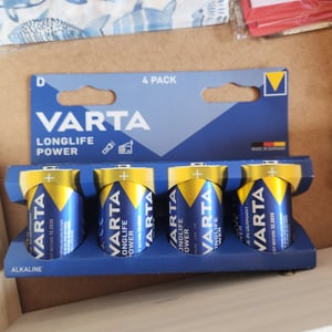 Varta 4920 121 414, Einwegbatterie, D, Zink-Mangan-Dioxid (Zn/MnO2), 1,5 V, 4 Stück(e), Mehrfarbig Kunden-Foto 1