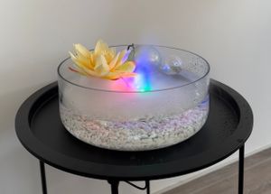 Výrobník mlhy USB Barevná LED světla 5V Ultrazvukový rozprašovač fontány pro rybník skály zahradní akvárium umyvadlo Fotografie od zákazníka č. 1