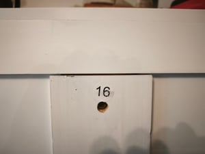 Hochwertiges Schrankbett mit USB und Regal, 140x200 cm, umbaubar, weiß Kunden-Foto 3