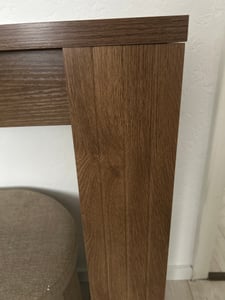 Tribesigns console tafel, 105 cm lang, rustieke houten bijzettafel voor achter de bank, smalle console tafel voor de hal, entree, woonkamer Klantenfoto 2