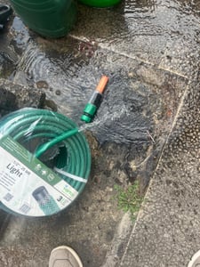 3-lagiger Wasserschlauch Gartenschlauch Schlauch Gartenbewässerung Flexibel Flexischlauch Polyester-Kreuzgeflecht UV-beständig 25 Bar 3/4" 20m Kunden-Foto 1