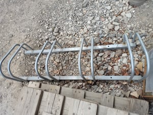 Wolketon Fahrradständer für 4 Fahrräder Fahrräde Aufstellständer Fahrradhalter Mehrfachständer Räder MTB Kunden-Foto 1