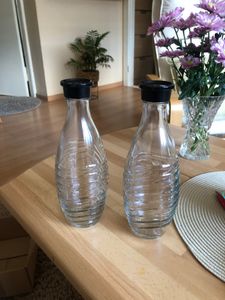SodaStream Glaskaraffen 0,6 Liter im  2er-Pack, 764997 Kunden-Foto 1