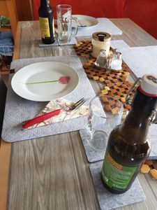 4x Topfuntersetzer Pfannenuntersetzer  Untersetzer Ø 20cm Kunden-Foto 1
