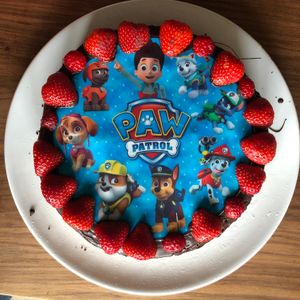 Paw Patrol Compleanno Supporto Per Torta Paw Patrol - Decorazione Compleanno Bambini, Personalizzabile (carta Da Zucchero) Decorazione Festa A Tema - Foto 9
