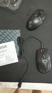 A4Tech X-710BH, Pravoruké, Optický, USB Typ-A, 2000 DPI, Čierna Fotografia od zákazníka č. 1