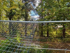 Hühnerstall 3x3x2m Hühnerhaus Kleintierstall Freilaufgehege Kleintiergehege Voliere Freigehege Hühnerkäfig Geflügelstall Verzinkter Kunden-Foto 18