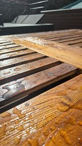 Flüssigfolie Transparent DIY – Flüssigkunststoff Abdichtung unsichtbar für Dach, Balkon & Reparatur, wasserdicht, UV- & wetterbeständig, lösemittelfre Kunden-Foto 2