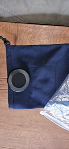 Hunde-Ohrenschützer mit Geräuschunterdrückung, Gehörschutz-Kopfhörer für Feuerwerk, Donner,  waschbare, schallabsorbierende Einsätze,Blau L Kunden-Foto 2