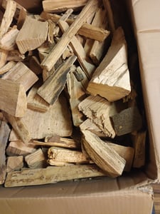 Holz Kaminanzünder Anzündholz Brennholz Anmachholz Buche Anfeuerholz Grill 30 kg Kaminholz Anzünder Anzuendholz zum Feuer machen Zubehör Outdoor flameup Kunden-Foto 1