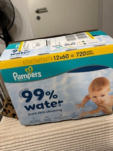 Pampers® 8006540510247 Feuchttücher aqua Harmonie™, 720 St. Fotografie od zákazníka č. 1