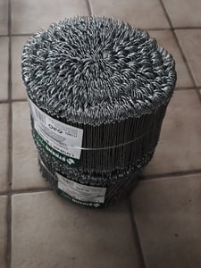 Drátěná šňůra Pro WGT10, 1,1x120 mm, pro vázací železa, 1000 ks, Zn Fotografie od zákazníka č. 1