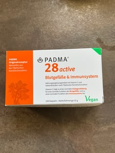 PADMA 28 capsule di erbe attive per la nutrizione cellulare dei vasi sanguigni, del sistema immunitario e per la protezione delle cellule dallo stress ossidativo, 100 capsule Foto del cliente 1