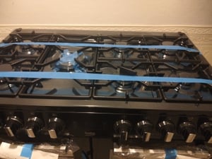 Piano de cuisson gaz 159l 7 feux noir - Beko - PF335325DB - Photo du client 1