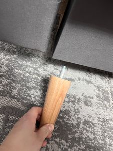 Sofa mit Schlaffunktion Schlafsofa mit Bettkasten ETNA 150x90cm Grau Kunden-Foto 1