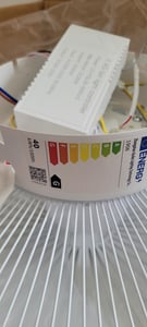 EINFEBEN Deckenventilator Deckenventilatoren mit Beleuchtung 80W Dimmbar Fan Licht deckenlampe Einstellbare Windgeschwindigkeit Lampe lüfter kronleuchter mit Fernbedienung Kunden-Foto 10