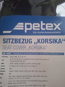 Auto Sitzbezüge Universal Komplett Set 11-teilig - Usedom grau, Eco Class mit SAB 1 Vario | Autositzbezüge / Schonbezüge von PETEX Kunden-Foto 3