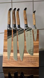 HAWS Messerset mit Magnetblock "Laguiole" 5-teilig 107925 5712087100621 Kunden-Foto 1