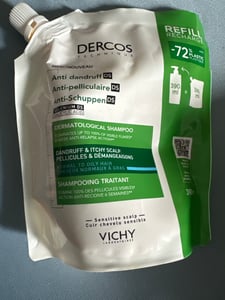 Vichy Shampoo Vichy Decros Anti-Roos Shampoo Normaal tot Vet Haar Refill 390ml Kunden-Foto 1