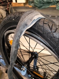 Zündapp Z101 20 Zoll Elektro Klapprad für Erwachsene 150 - 180 cm 6 Gang E Klappfahrrad E Bike Faltrad Pedelec StVZO hellgrün Kunden-Foto 8