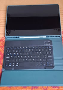 Klawiatura Bluetooth INF z etui do tabletu Samsung Tab S10 FE Plus 13,1" – zielona Zdjęcie produktu od klienta nr 1