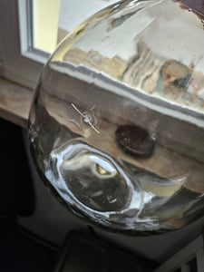 20 L Weinballon + Gärröhrchen + Gummistopfen Gäreimer Glasballon Gärballon Glas SET Kunden-Foto 1
