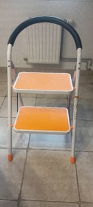 Scaletta Strend Pro WRH2061, 2 gradini, portata 150 kg, arancione Foto del cliente 1