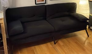 COMHOMA Sofa Schlafsofa mit Schlaffunktion, überzug Futon Klappsofa, Bettcouch, ecksofa, Couch Gästebett, 3-Sitzer Sofa, mit verstellbare Rückenlehne Kunden-Foto 1