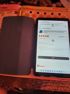 Fintie Hülle für Samsung Galaxy Tab A11 8,7" 2025/ Tab A9 8.7 Zoll Tablet, Ultra Dünn Schutzhülle mit Transparenter Rückseite, Pfauenblau Kunden-Foto 1