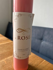 OOTB Taschen-Regenschirm Roséweinflasche Kunden-Foto 1