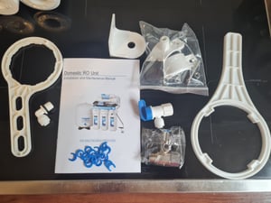 8 Stufen Umkehrosmoseanlage RO Wasserfilter 75 GPD Kunden-Foto 3