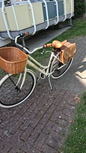 Via Veneto by Canellini Fahrrad Citybike Frau Aluminium mit Korb und Tasche - Schwarz 46 Kunden-Foto 3