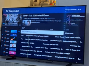 Samsung Q7F QE85Q7FAAU, 2,16 m (85"), 3840 x 2160 Pixel, QLED, Smart-TV, WLAN, Schwarz Kunden-Foto 1