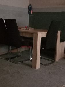 Stuhlhusse Stretch Olivgrün elastischer Universal Stuhlüberzug Esszimmer Stuhlbezug Dehnbar, 1 Stück, Kunden-Foto 3