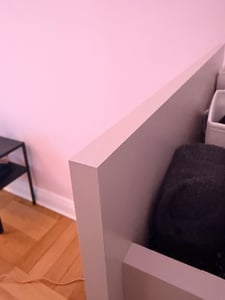 Kommode MAJA S4 90 cm Weiß Matt Sideboard Highboard Kunden-Foto 4