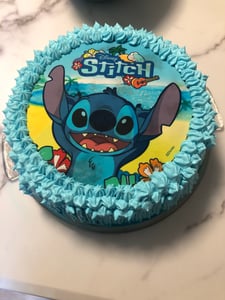 Stitch Tortenaufleger 14,8x21 cm Geburtstag Kunden-Foto 1