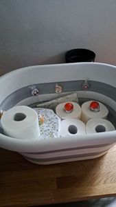 ORION Wäschekorb Camping 38 Liter 730560 Kunden-Foto 1