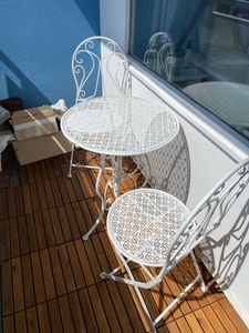 Das Balkon/Garten-Set ist wunderschön