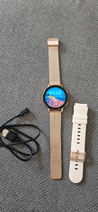 2026 NEW Smartwatch Damen Fitnesstracker Uhr mit Anrufe,Pulsuhr,SpO2 (3.53 cm/1,39 Zoll), Smartwatch für Damen mit Blutdruck,Schlafmonitor,Zyklus Kunden-Foto 2