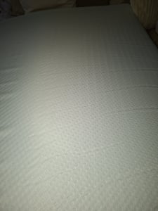 Hochwertiger Topper 100x200cm 7cm hoch - H2/H3 Matratzentopper mit weicher Gel-Memory- und stützender Komfortschicht Kunden-Foto 1