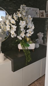 Blumentopf auf Füßen, weiß Gracia Case DGCL400-S449 Kunden-Foto 1