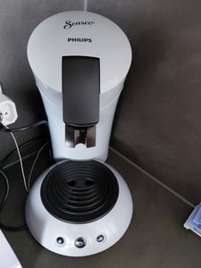 Philips HD7806/37 Original ECO Vapor DUSK White Filterkaffeemaschine, Senseo Pads, Kunststoffgehäuse Kunden-Foto 5