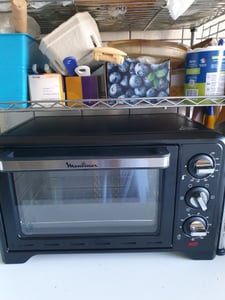 Moulinex Optimo, 19 l, Schwarz, Drehregler, 740 W, 1380 W, 245 mm Kunden-Foto 1
