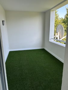 Tapiso trávníkový koberec CANYOO Green Výška: 7 mm Balkónová terasa 300 x 600 Fotografie od zákazníka č. 1