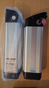 Maratron Akku 24V 13Ah 336Wh  SilverFish schwarz für E-Bike Pedelec Aldi Prophete MiFa Trio Samsung Zündapp u.v.m. Kunden-Foto 1