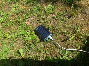 Solar Powerbank, Tragbares Ladegerät, Solar Ladegerät, Externer Akku, 30000mAh Power Bank, für Smartphones, Tablets und mehr Kunden-Foto 1